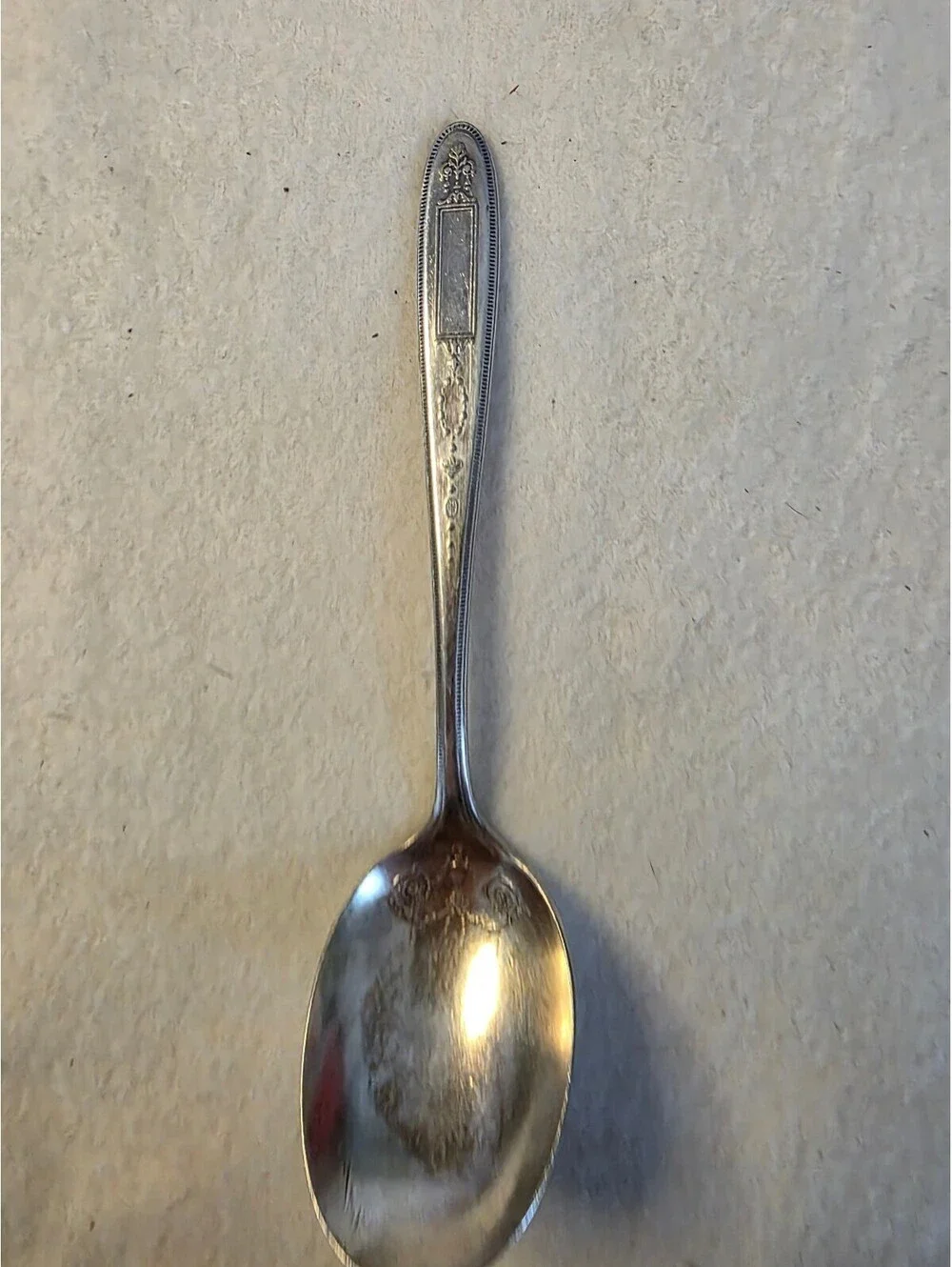 Oneida Community Plate Adam 1917 Pattern Silverplate Teaspoon 6.25” No Monogram